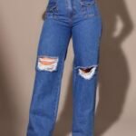 Calça Jeans Destroyed