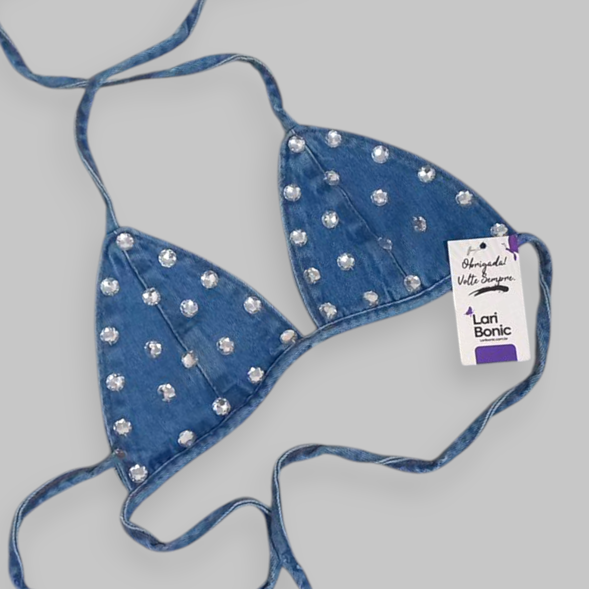 Cropped Jeans Pedraria - Imagem 2