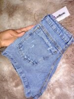 Short Jeans Cinto de Corrente - Imagem 7