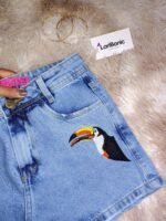 Short Jeans Bordado Tucano - Imagem 5