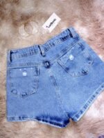 Short Jeans Bordado Tucano - Imagem 3