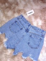 Short Jeans com Pedrinhas - Imagem 2