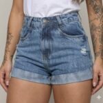 Short Jeans Barra Virada